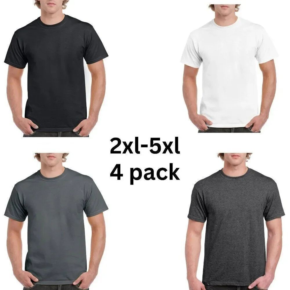 NEW 4 pack unisex/ men women shirt short sleeve 4 shirts great deal!